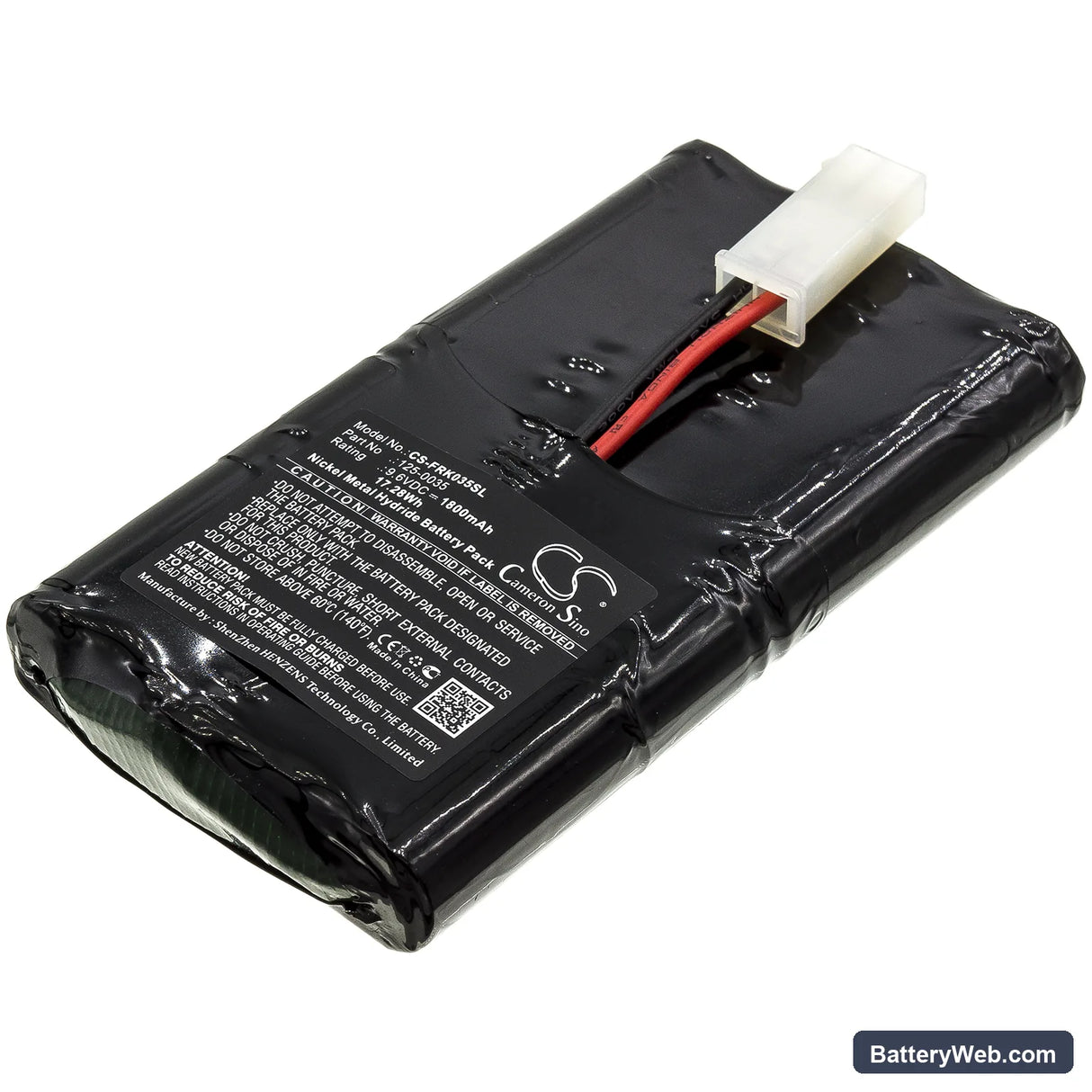 Franklin Grid C051 Celltron Replacement Battery, 9.6V, 1800mAh, Ni-MH 1
