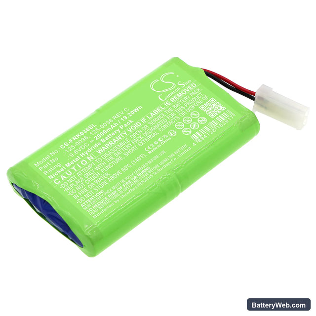 Franklin Celltron Ultra Replacement Battery, 9.6V, 2000mAh, Ni-MH 1