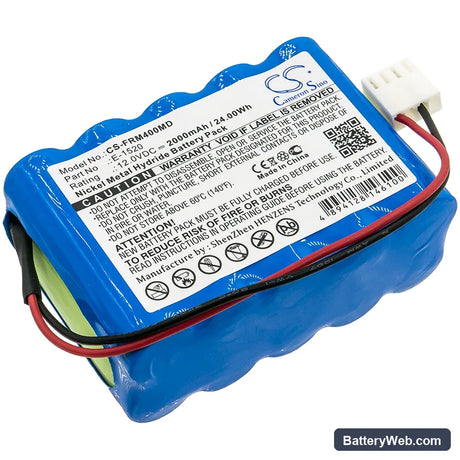 Codan ARGUS 707 V volumetric pump Replacement Battery, 12V, 2000mAh, Ni-MH 1