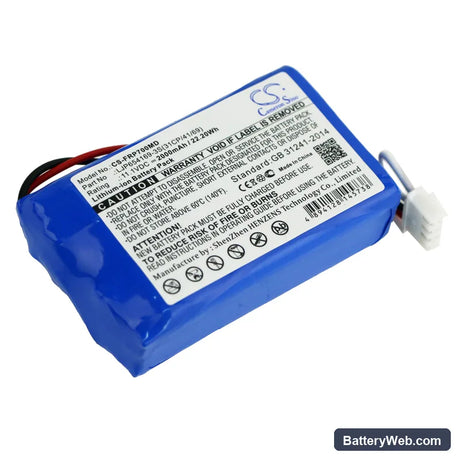 Fresenius Vp7 Replacement Battery, 11.1V, 2000mAh, Li-ion 1