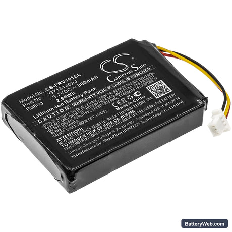 Flir FX Replacement Battery, 3.7V, 800mAh, Li-ion 1