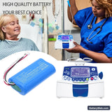 Fresenius infusion pump Volumat Agilia VP Version V2 Replacement Battery, 7.4V, 3400mAh, Li-ion 6