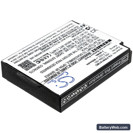 FrontRow FR Wearable Lifestyle Replacement Battery, 3.7V, 800mAh, Li-ion 2