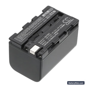 Sony DCR-PC5E Replacement Battery, 3.7V, 2880mAh, Li-ion 1