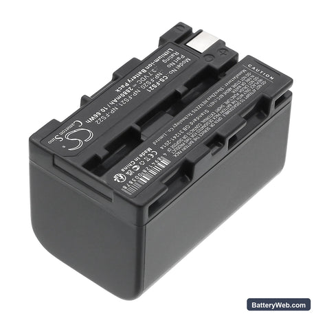 Sony DCR-PC5E Replacement Battery, 3.7V, 2880mAh, Li-ion 2