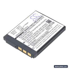 Sony Cyber-shot DSC-T3 Replacement Battery, 3.7V, 710mAh, Li-ion 1