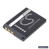 Sony Cyber-shot DSC-T3 Replacement Battery, 3.7V, 710mAh, Li-ion 3