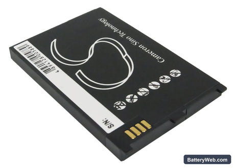 Fujitsu Loox T800 Replacement Battery, 3.7V, 1530mAh, Li-Polymer 3