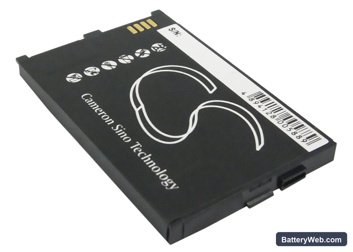 Fujitsu Loox T800 Replacement Battery, 3.7V, 1530mAh, Li-Polymer 4