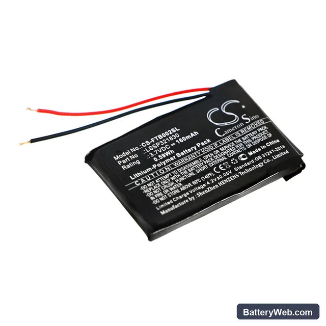 FitBit Blaze Replacement Battery, 3.7V, 160mAh, Li-Polymer 1