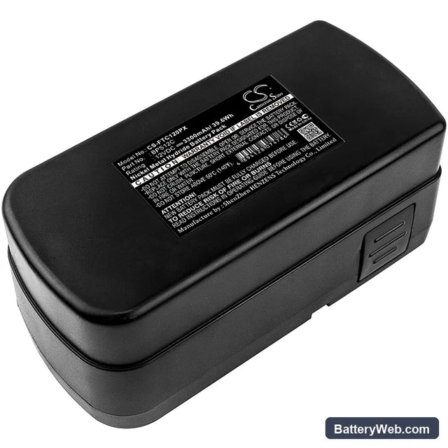 Festool C12 Replacement Battery, 12V, 3300mAh, Ni-MH 1