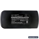 Festool C12 Replacement Battery, 12V, 3300mAh, Ni-MH 5