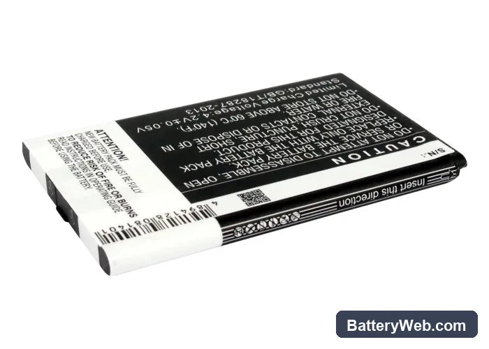 Feetong D8628 Replacement Battery, 3.7V, 1500mAh, Li-ion 3