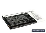 Feetong D8628 Replacement Battery, 3.7V, 1500mAh, Li-ion 4