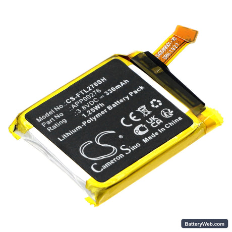 Fossil Q Marshal Gen 4 Replacement Battery, 3.8V, 330mAh, Li-Polymer 1