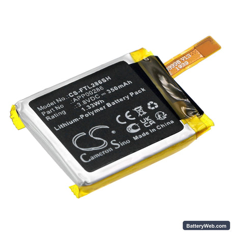 Puma SmartWatch DW9P1 Replacement Battery, 3.8V, 350mAh, Li-Polymer 1