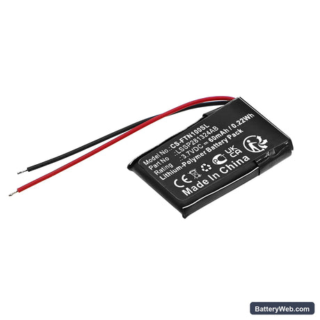 FitBit One Replacement Battery, 3.7V, 60mAh, Li-Polymer 1