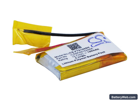 FitBit Surge Replacement Battery, 3.7V, 100mAh, Li-Polymer 1
