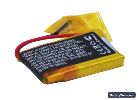 FitBit Surge Replacement Battery, 3.7V, 100mAh, Li-Polymer 3