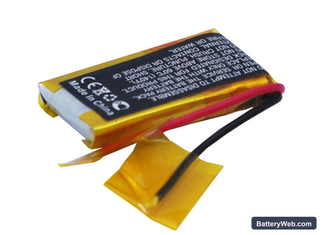 FitBit Surge Replacement Battery, 3.7V, 100mAh, Li-Polymer 4