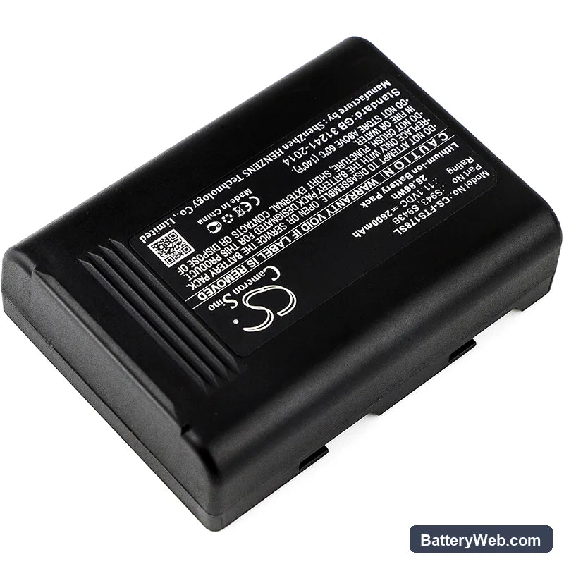 Fitel S121A Replacement Battery, 11.1V, 2600mAh, Li-ion 2