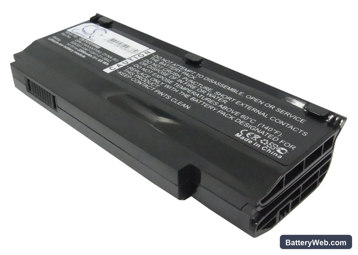 Fujitsu M1010 Replacement Battery, 14.4V, 2200mAh, Li-ion 1