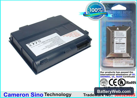 Fujitsu LifeBook C1320 Replacement Battery, 10.8V, 5200mAh, Li-ion 1