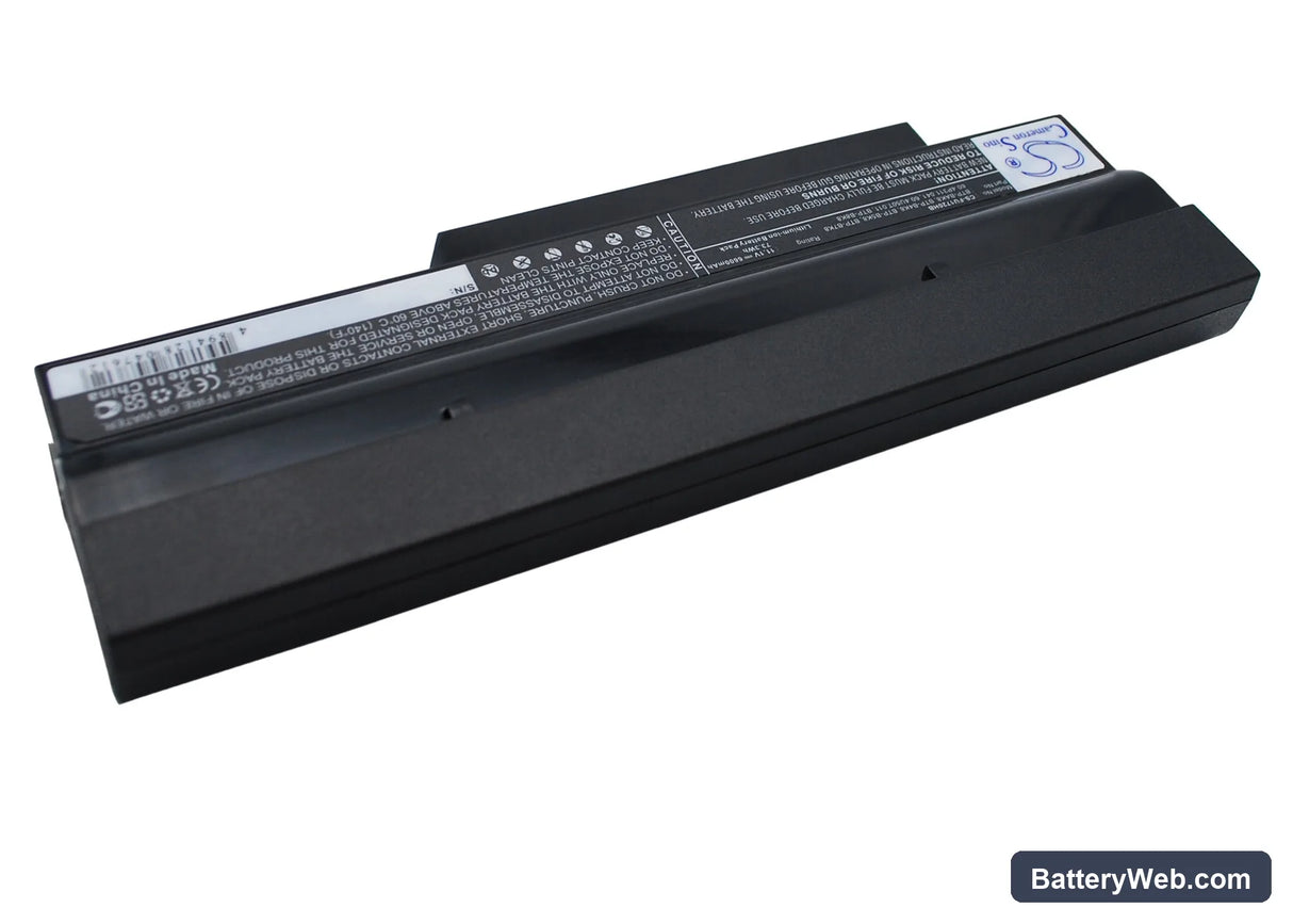 Fujitsu Amilo Pro V3405 Replacement Battery, 11.1V, 6600mAh, Li-ion 2