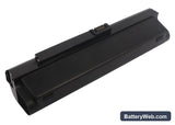 Fujitsu LifeBook M2010 Replacement Battery, 10.8V, 6600mAh, Li-ion 4