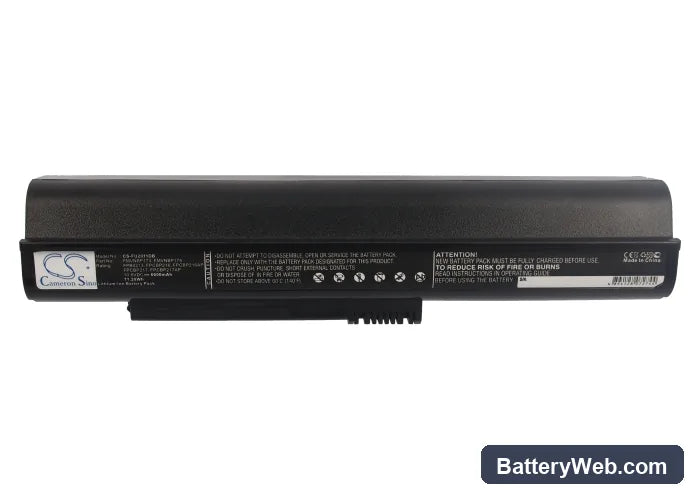 Fujitsu LifeBook M2010 Replacement Battery, 10.8V, 6600mAh, Li-ion 5