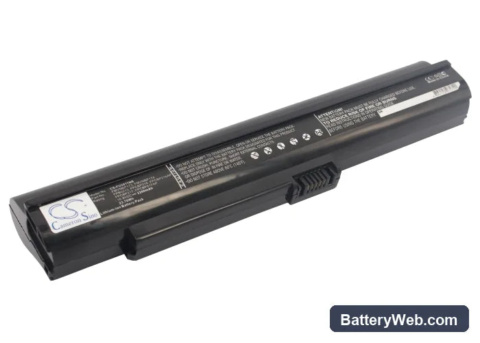 Fujitsu LifeBook M2010 Replacement Battery, 10.8V, 2200mAh, Li-ion 1