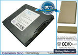 Fujitsu Stylistic 3400 Replacement Battery, 10.8V, 3600mAh, Li-ion 1