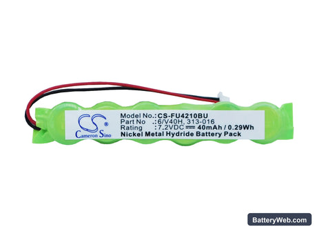 Fujitsu Lifebook T4220 Replacement Battery, 7.2V, 40mAh, Ni-MH 1