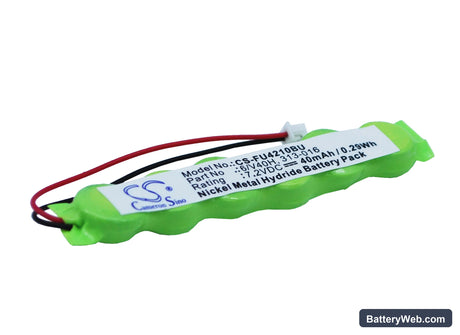 Fujitsu Lifebook T4220 Replacement Battery, 7.2V, 40mAh, Ni-MH 2