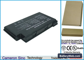 Fujitsu LifeBook N6000 Replacement Battery, 14.8V, 6600mAh, Li-ion 1