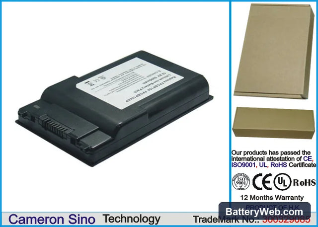 Fujitsu LifeBook N6460 Replacement Battery, 10.8V, 4400mAh, Li-ion 1