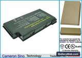 Fujitsu LifeBook N6010 Replacement Battery, 14.8V, 4400mAh, Li-ion 1