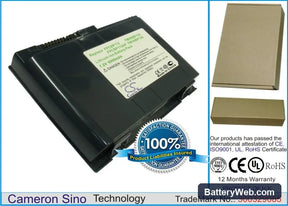 Fujitsu FMV-LifeBook B8200 Replacement Battery, 7.2V, 7800mAh, Li-ion 1