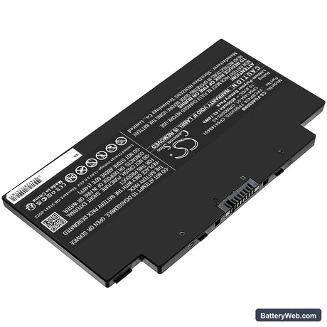 Fujitsu Lifebook AH77/M Replacement Battery, 10.8V, 4050mAh, Li-Polymer 2