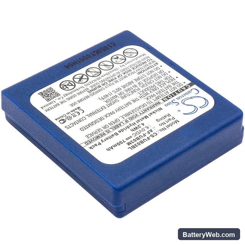Abitron TGA Replacement Battery, 6V, 700mAh, Ni-MH 2