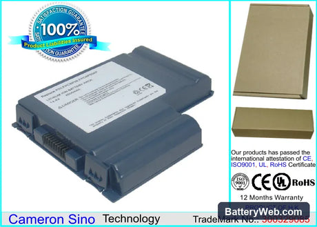 Fujitsu FMV-7180MR3 Replacement Battery, 14.4V, 4400mAh, Li-ion 1