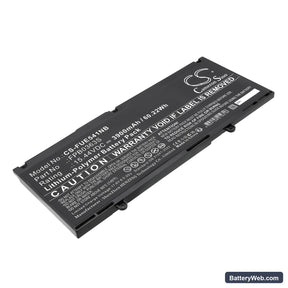 Fujitsu LIFEBOOK E5413 Replacement Battery, 15.44V, 3900mAh, Li-Polymer 1