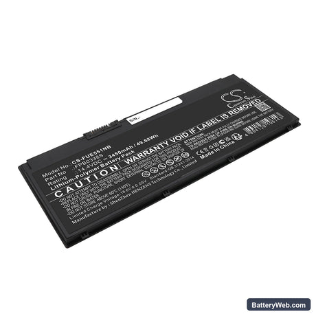 Fujitsu LifeBook E448-E4480M35SOIT Replacement Battery, 14.4V, 3450mAh, Li-Polymer 1