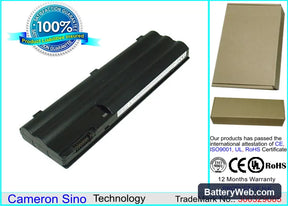 Fujitsu LifeBook E8110 Replacement Battery, 14.4V, 4400mAh, Li-ion 1