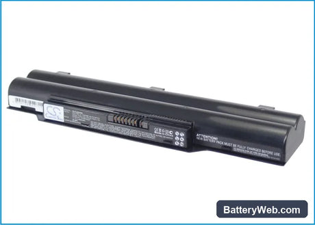 Fujitsu LifeBook LH520 Replacement Battery, 11.1V, 4400mAh, Li-ion 3