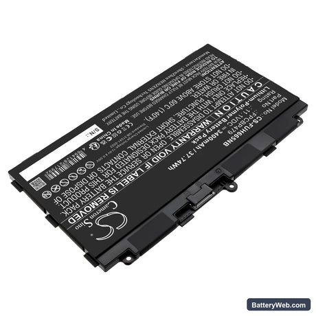 Fujitsu Stylistic Q616 Replacement Battery, 11.1V, 3400mAh, Li-Polymer 2