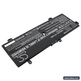 Fujitsu LifeBook CH75/E3 Replacement Battery, 15.4V, 3400mAh, Li-Polymer 2