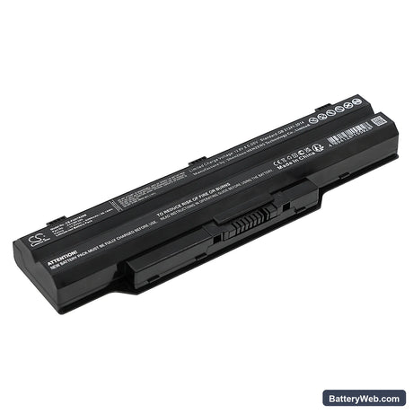 Fujitsu LifeBook SH782 Replacement Battery, 10.8V, 5200mAh, Li-ion 1