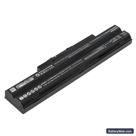 Fujitsu LifeBook SH782 Replacement Battery, 10.8V, 5200mAh, Li-ion 2