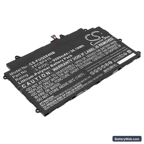 Fujitsu Stylistic Q584 Replacement Battery, 3.8V, 9500mAh, Li-Polymer 1